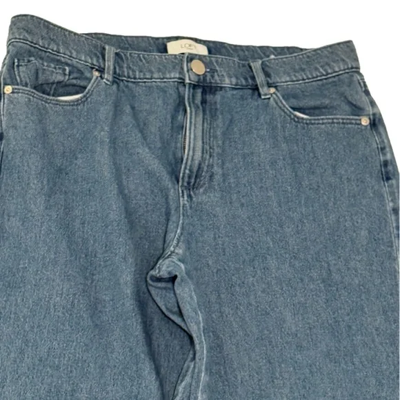 LOFT Classic Denim Flare Jeans - Picture 2 of 10